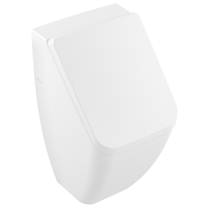 Villeroy and Boch Venticello urinal lid 8M10S101 white, SoftClosing, chrome-plated hinges, 278 x 341 mm
