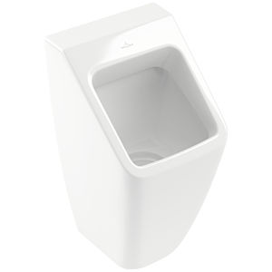 Villeroy & Boch Architectura Urinal 558700R1 weiß Ceramicplus, Zu- u. Ablauf verdeckt