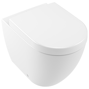 Villeroy & Boch Subway 2.0 Stand-Tiefspül-WC 5602R001 37x56cm, spülrandlos, Abgang waagerecht, weiß