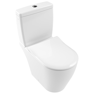 Villeroy & Boc WC-Sitz Subway Slimseat 9M65S101 weiß, mit Quick Release und Softclose