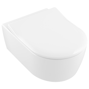 Villeroy and Boch Avento WC seat 9M87S101 white, quick-release hinges, soft closing