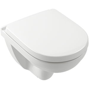 Villeroy and Boch O.novo Compact WC - Combi pack 5688HR01 36 x 49 cm, with WC seat, direct flush, white