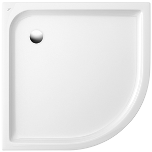 Villeroy & Boch O.Novo Plus Duschwanne 6213D401 viertelkreis, 90 x 90 x 6 cm, weiß mit Antirutsch