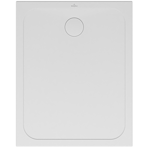 Villeroy & Boch Lifetime Plus Duschwanne 6223J301 100 x 80 x 3,5 cm, weiß mit Antirutsch