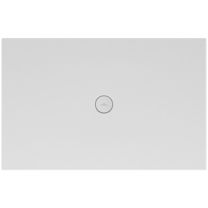 Villeroy & Boch Subway Infinity Duschwanne 6228J501, 100 x 100 x 4 cm, weiß mit Antirutsch