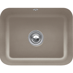 Villeroy and Boch 670601TR with waste set, manual operation, mounting kit, timber