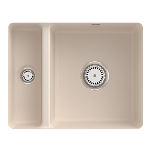 Villeroy et Boch match0 675801FU avec jeu de déchets et fonctionnement manuel, Ivoire