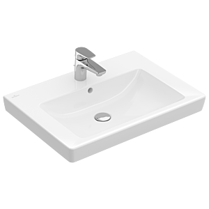 Villeroy & Boch Subway 2.0 Waschtisch 7113FA01 65 x 47 cm, weiss, mit Überlauf und Hahnloch