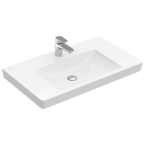 Villeroy & Boch Subway 2.0 Waschtisch 71758GR1 80 x 47 cm, weiß Ceramicplus