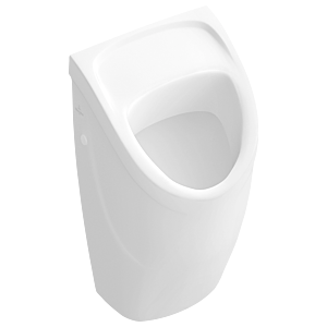 Villeroy & Boch O.Novo Absaugurinal 755700R1 weiss Ceramicplus, ohne Deckel, Zulauf verdeckt