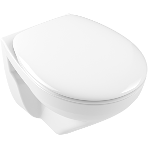 Villeroy and Boch O.novo Compact WC - Combi pack 7667HR01 36x49cm, with WC seat, direct flush, white