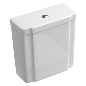 Villeroy & Boch Spülkasten Hommage weiss Ceramicplus, mit Duo-Spartaste