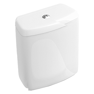 Villeroy & Boch O.Novo Spülkasten 7796G101 Innengarnitur chrom, weiß, mit Duo-Spartaste