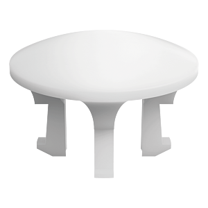 Villeroy & Boch Überlaufabdeckung 79010096 starwhite, Silikon, für Waschtische größer 50 cm