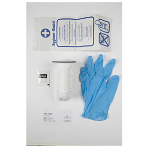 Villeroy und Boch Siphonkartusche 87062000 1 Stück, mit 1 Handschuh, 1 Entsorgungsbeutel