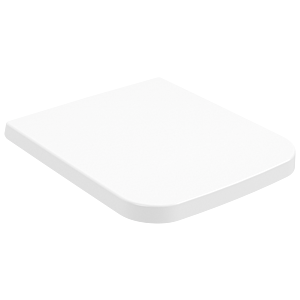 Abattant de toilette Villeroy &amp; Boch Venticello 8M22S1RW Pierre Blanc Céramique Plus, démontage rapide, fermeture amortie, charnières en acier inoxydable