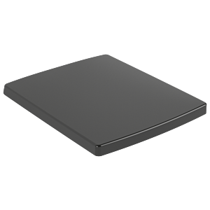 Villeroy und Boch WC-Sitz 8M24S1R7 pure black C-plus, Quick-Release, Softclosing, Scharniere Edelstahl