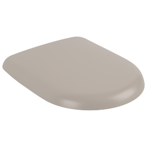 Villeroy und Boch Antao WC-Sitz 8M67S1AM mit Absenkautomatik (SoftClosing), mit abnehmbaren Sitz (QuickRelease), Almond