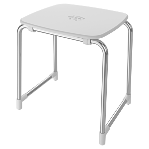 Villeroy and Boch Vicare Universal stool 92170468 44 x 42.5 x 33 cm, made of ABS plastic