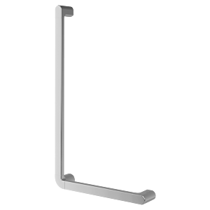 Villeroy et Boch Vicare Barre d&#39;appui murale Desing 92171161 70 x 40 cm, aluminium chromé, réversible, 90 °