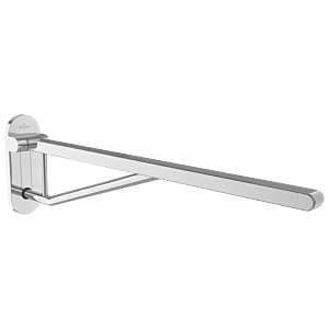 Villeroy et Boch Vicare design poignée pliante 92172161 85 cm, Inox chromé
