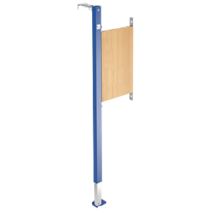 Villeroy und Boch ViConnect Befestigung 92198300 31 x 115 x 5,5 cm, für Haltegriffe, Montage links