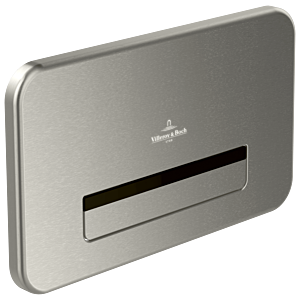 Villeroy and Boch WC plate 922311LC 26.9x16.1x1.3cm, electronic, Stainless Steel