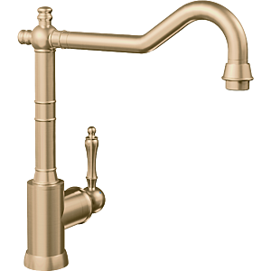 Villeroy and Boch kitchen Avia 2.0 92400003 11.2 l / min, flexible connection hoses, gold