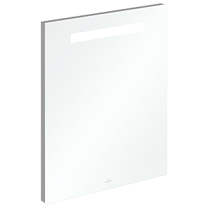 Villeroy et Boch Plus à voir Miroir lumineux LED A430A700 50 x 60 x 3 cm, 6 W, pour la commutation de pièce, IP44