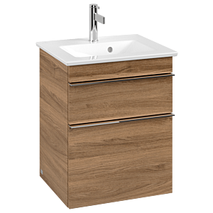 Venticello Villeroy et Boch vasque A92201RH 46,6x59x42,5cm, poignée chromée, Kansas Oak