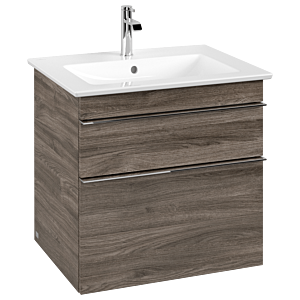 Venticello Villeroy et Boch vasque A92401RK 60,3x59x50,2cm, poignée chrome, Stone Oak