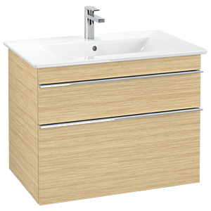 Villeroy und Boch Venticello Waschtisch-Unterschrank A92501VJ 75,3 x 59 x 50,2 cm, Griff Chrom, nordic oak