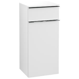 Villeroy & Boch Seitenschrank Venticello A95001MS 40,4 x 86,6 x 37,2cm, Anschlag links, weiss matt
