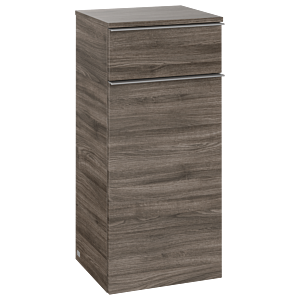 Villeroy and Boch Venticello side cabinet A95001RK 40.4x86.6x37.2cm, left, handle chrome, Stone Oak