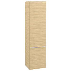 Villeroy et Boch Venticello A95111VJ 40,4 x 154,6 x 37,2 cm, droite, poignée chrome, chêne nordique