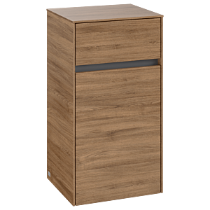 Villeroy und Boch Collaro Seitenschrank C03200RH 40,4x74,8x34,9cm, Anschlag links, Kansas Oak