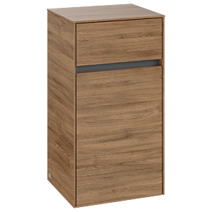 Villeroy and Boch Collaro side cabinet C03201RH 40.4x74.8x34.9cm, stop right, Kansas Oak