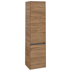Villeroy und Boch Collaro Hochschrank C03300RH 40,4x153,8x34,9cm, Anschlag links, Kansas Oak