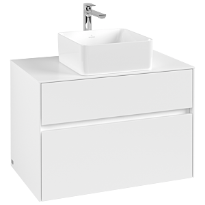 Villeroy and Boch Collaro vanity unit C03700MS 80 x 54.8 x 50 cm, White Matt