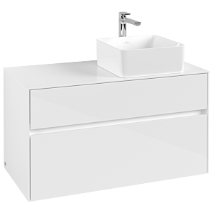 Collaro Villeroy et Boch vasque C04000DH 100 x 54,8 x 50 cm, Glossy White