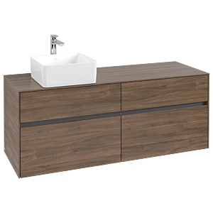 Collaro Villeroy et Boch vasque C04600VH 140 x 54,8 x 50 cm, Arizona Oak