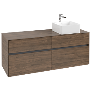 Collaro Villeroy et Boch vasque C04700VH 140 x 54,8 x 50 cm, Arizona Oak