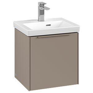 Villeroy and Boch Subway 3.0 vanity unit C58202VM 42.3x42.9x37.75cm, hinge right / handle monochrome, taupe