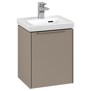 Villeroy and Boch Subway 3.0 vanity unit C58302VM 35.1x42.9x30.9cm, hinge left / handle monochrome, taupe