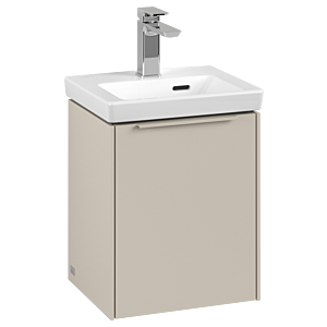 Villeroy und Boch Subway 3.0 Waschtisch-Unterschrank C58402VN 35,1x42,9x30,9cm, Schanier rechts/Griff monochrom, cashmere grey