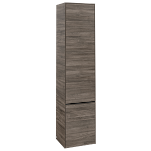 Villeroy and Boch Subway 3.0 cabinet C58601RK 40x171x36.2cm, hinge left / handle Volcano black, stone oak
