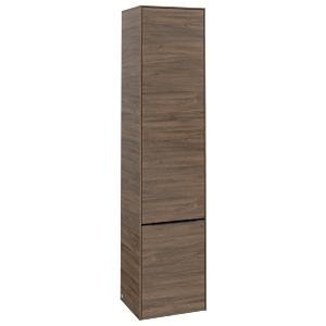 Villeroy and Boch Subway 3.0 cabinet C58601VH 40x171x36.2cm, hinge left / handle Volcano black, arizona oak