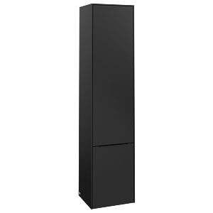 Villeroy et Boch Subway 3.0 C58601VL 40x171x36,2cm, charnière gauche / poignée noir volcan, noir volcan