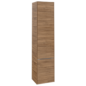 Villeroy and Boch Subway 3.0 cabinet C58700RH 40x171x36.2cm, hinge right / handle aluminum glossy, kansas oak