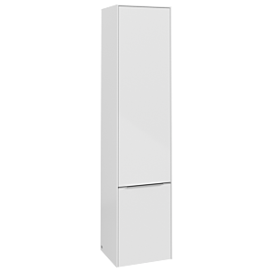 Villeroy and Boch Subway 3.0 cabinet C58700VE 40x171x36.2cm, hinge right / handle aluminum glossy, brilliant white